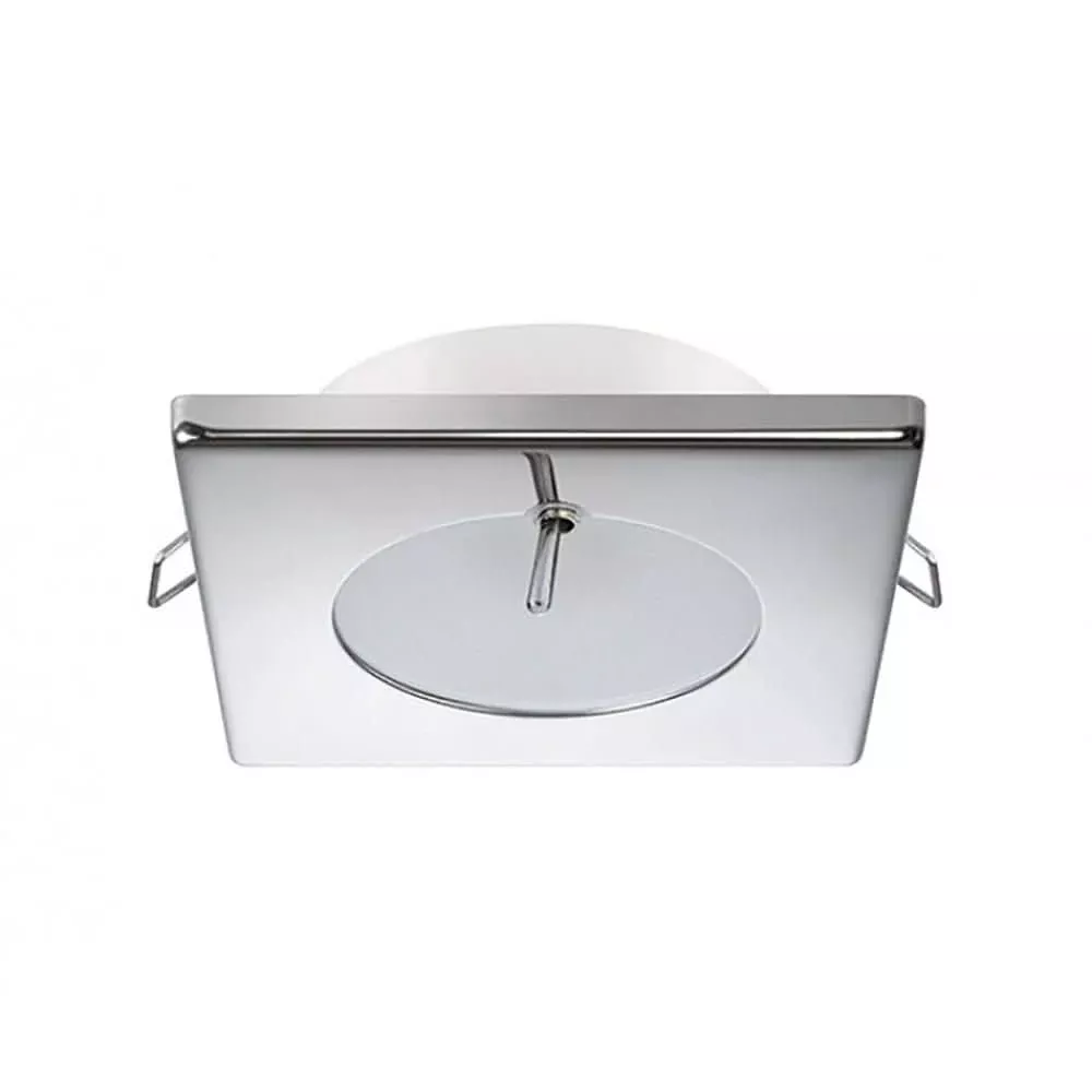 Quick Bryan CS Downlight LED - 2W, IP40, Spring Mounted w/Switch - Squ
