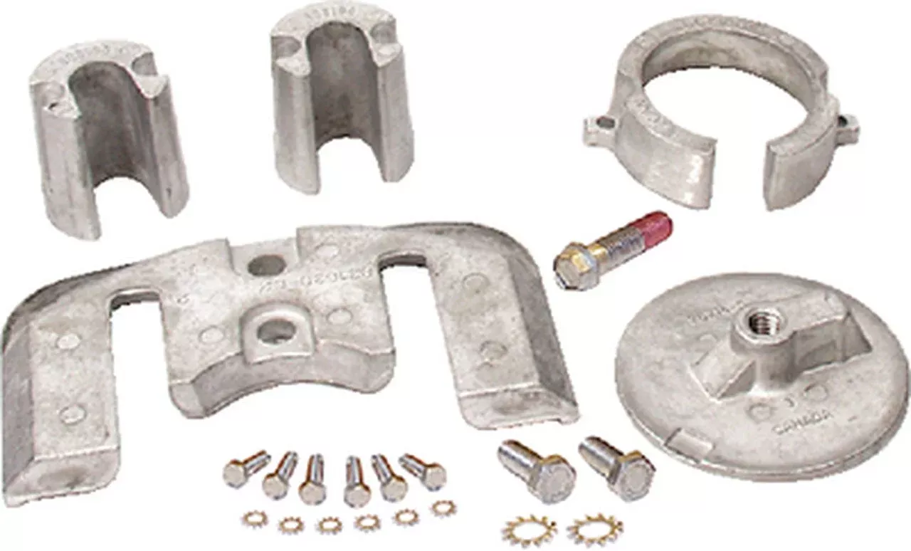 Quicksilver 888757Q02 Magnesium Anode Kit for Bravo One Drives