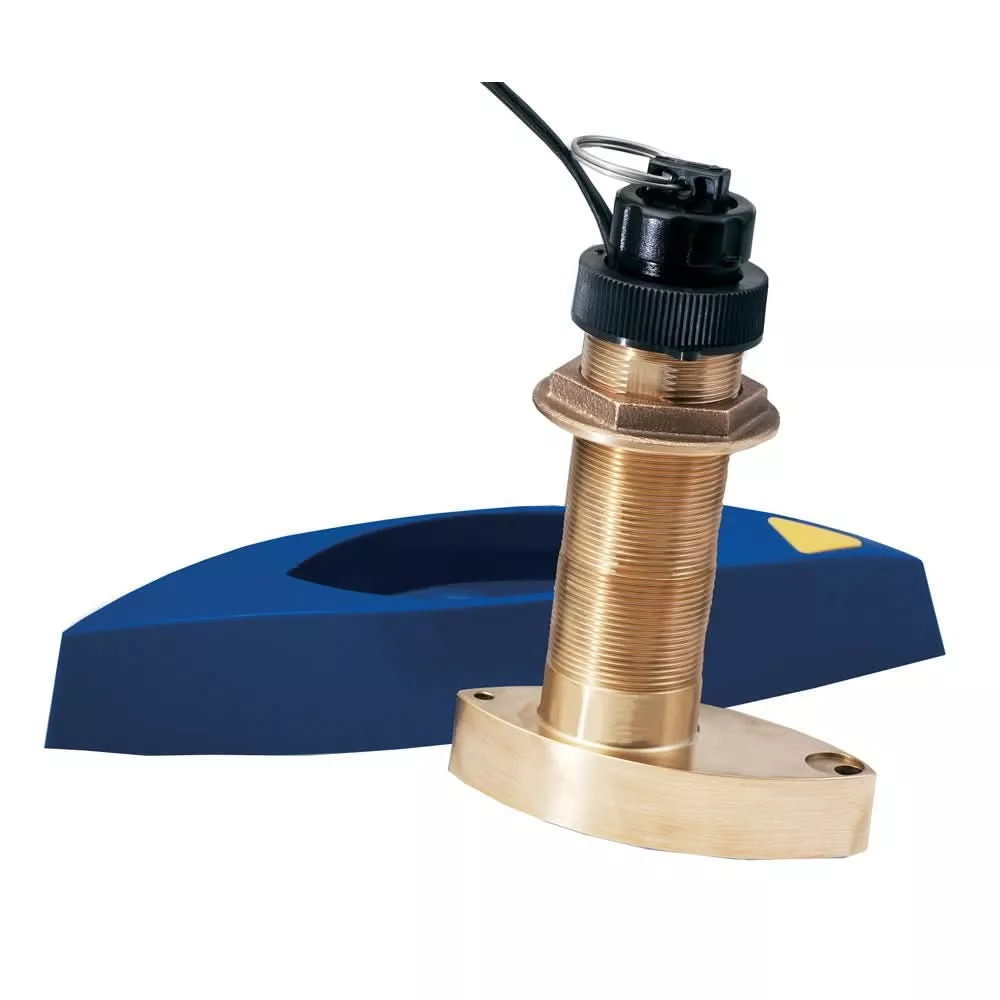 Raymarine B744VL Long Stem Bronze Thru hull Tri-ducer with Fairing Blo