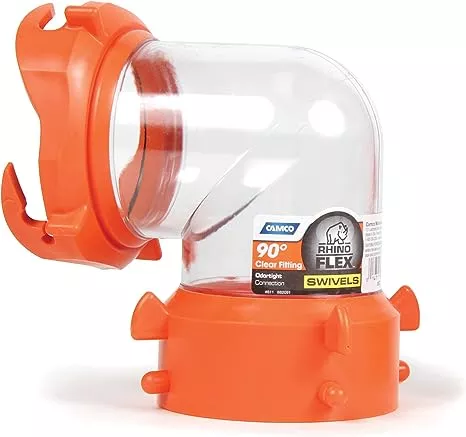 RhinoFlex Clear Fitting - 90° Clear Fitting
