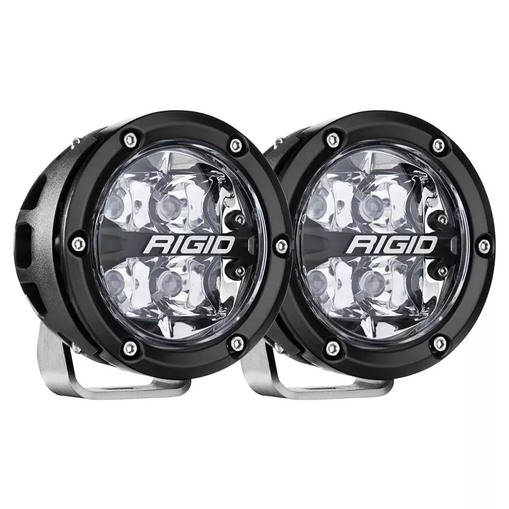 RIGID Industries 360-Series RGBW 4" Offroad Spot Beam w/RGBW Backlight