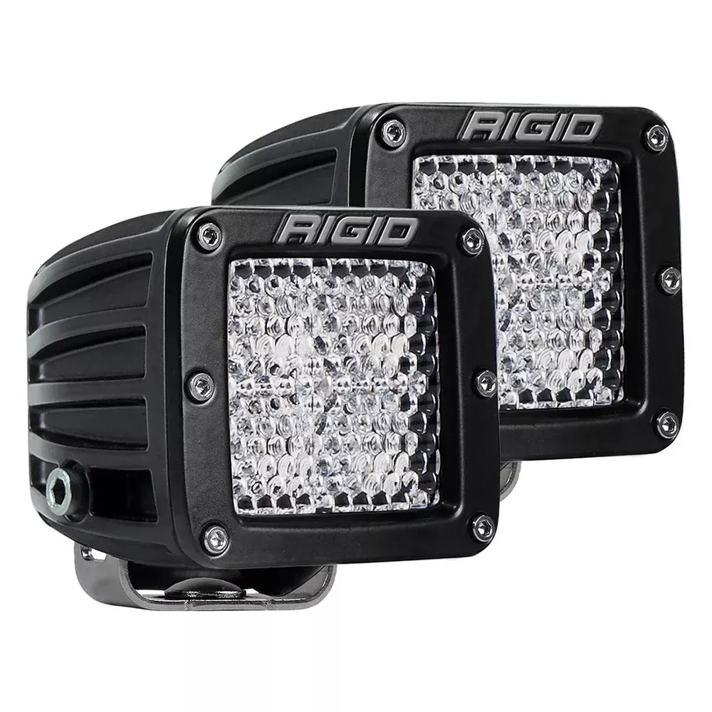 RIGID Industries D-Series PRO Flood Diffused Surface Mount Black Light