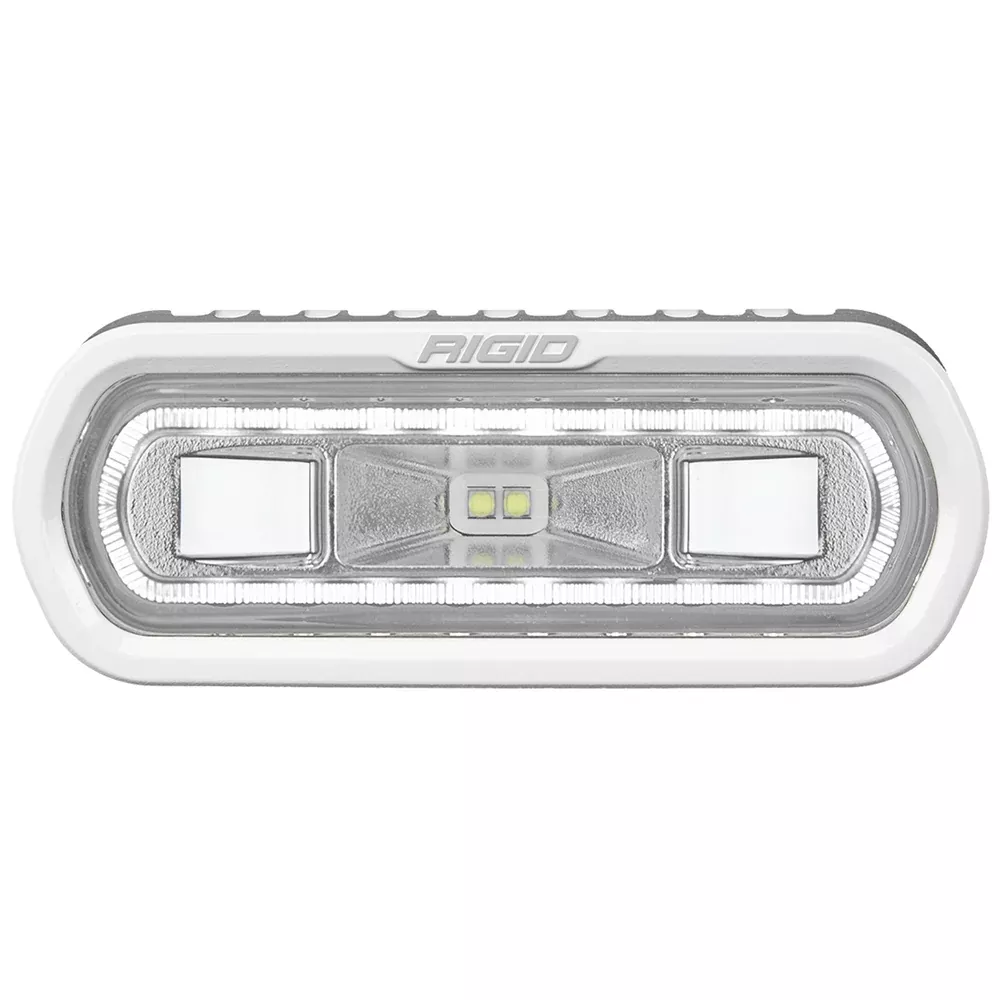 RIGID Industries SR-L Series Marine Spreader Light - White Surface Mou