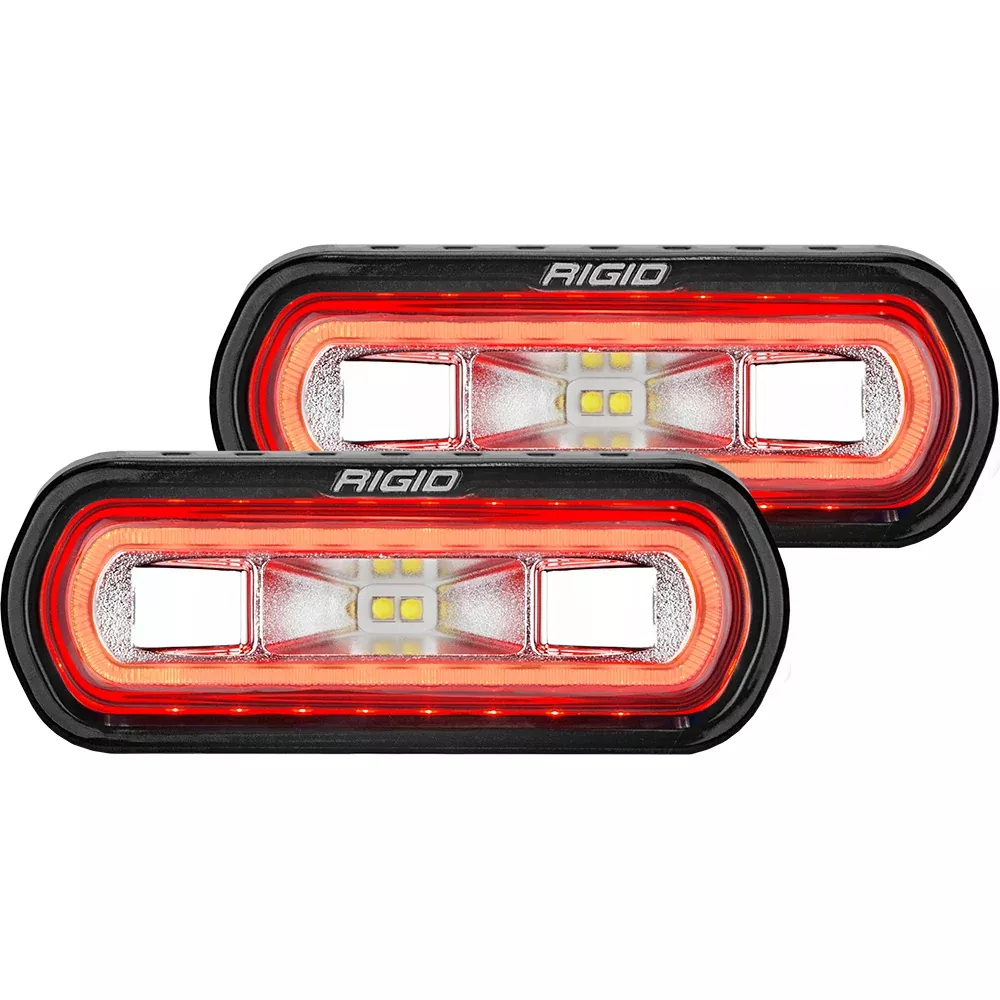 RIGID Industries SR-L Series Surface Mount Spreader Light - Black Hous