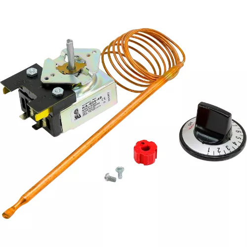 Robertshaw 5300-027 Temperature Controller, 140–500°F Range, 48" Capillary