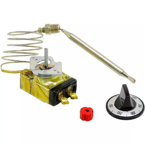 Robertshaw 5300-711 Temperature Limit Control 200-400°F 3' Dip Seal Pilot Duty