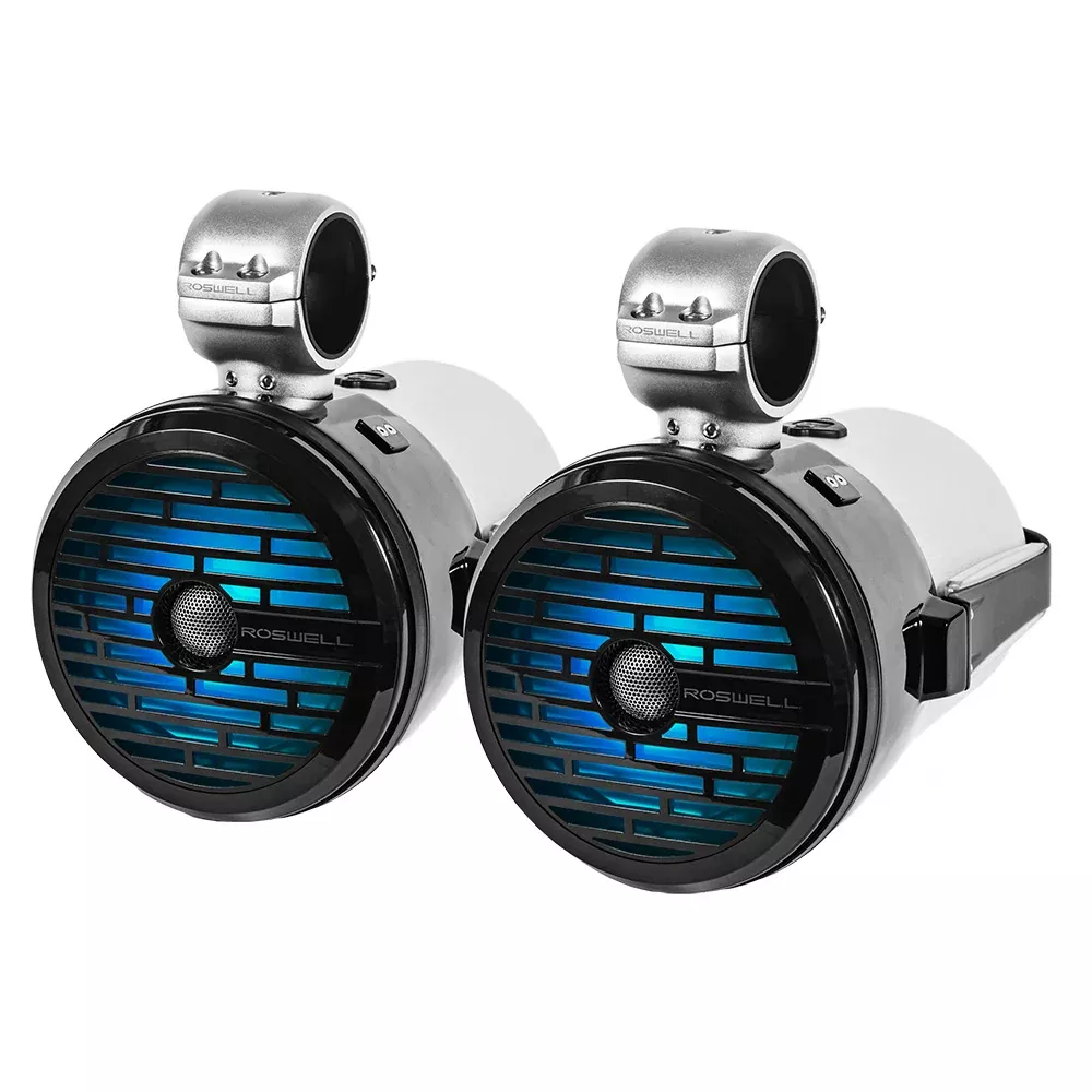 Roswell R1 8 Tower Speakers - Black - 100W RMS 200W Peak Power [C920-1