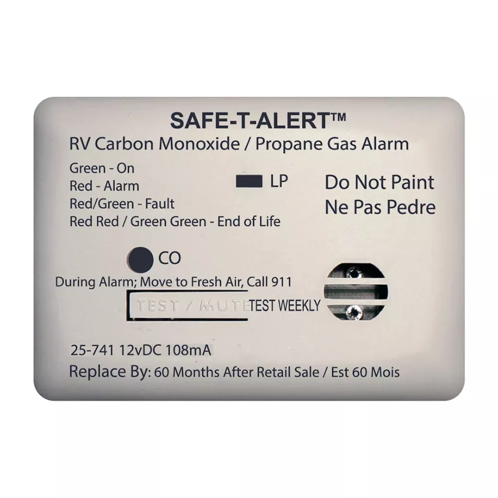 Safe-T-Alert 25 Series Surface Mount Dual Carbon Monoxide/Propane Alar