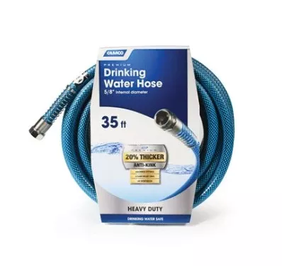 -SALE- Camco TastePURE 35' Premium Drinking Water Hose - 5 / 8"ID CLOSEOUT SALE PRICE