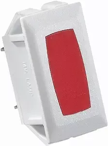 SALE - RV Designer White w/Red- Indicator Lights