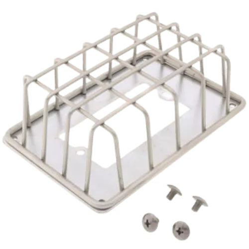 Schneider Electric (Barber Colman) AT-1103 Wire Thermostat Guard with Steel Base Plate