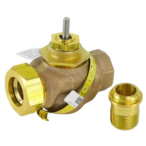 Schneider Electric (Barber Colman) VB-7211-0-4-6 Globe Valve, 3/4" NPT x Union, 7.5 Cv, Two-Way