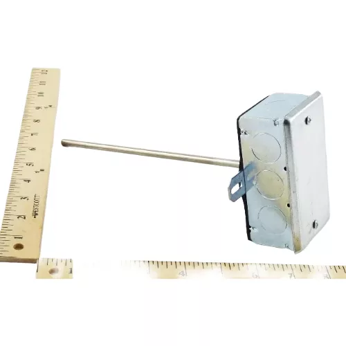 Schneider Electric ETD500-8 Continuum 8" Duct Temperature Sensor, 10K Ohms