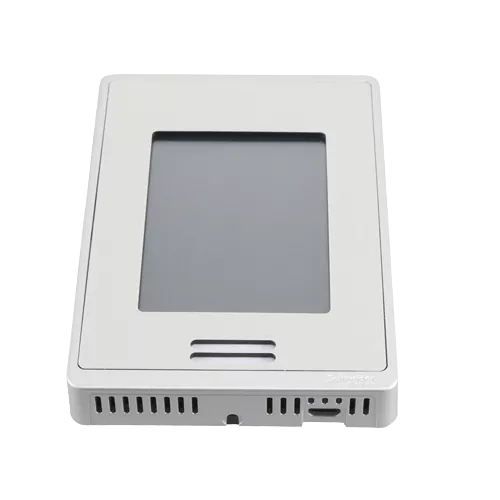 Schneider Electric SE8650U0B00 RTU/HP IAQ Room Controller, RH Sensor, BACnet MS/TP, Silver