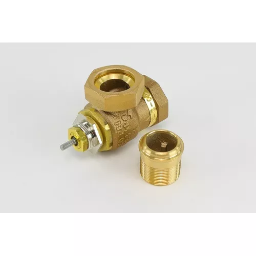 Schneider Electric VB-7211-0-3-9 Globe Valve, 1-1/4" Union Angle, 22 Cv, Two-Way