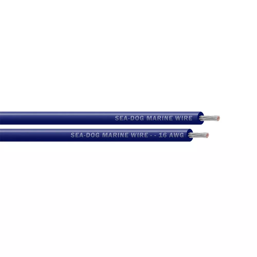 Sea-Dog 16 AWG Dark Blue Primary Wire - 1000' [8016069]