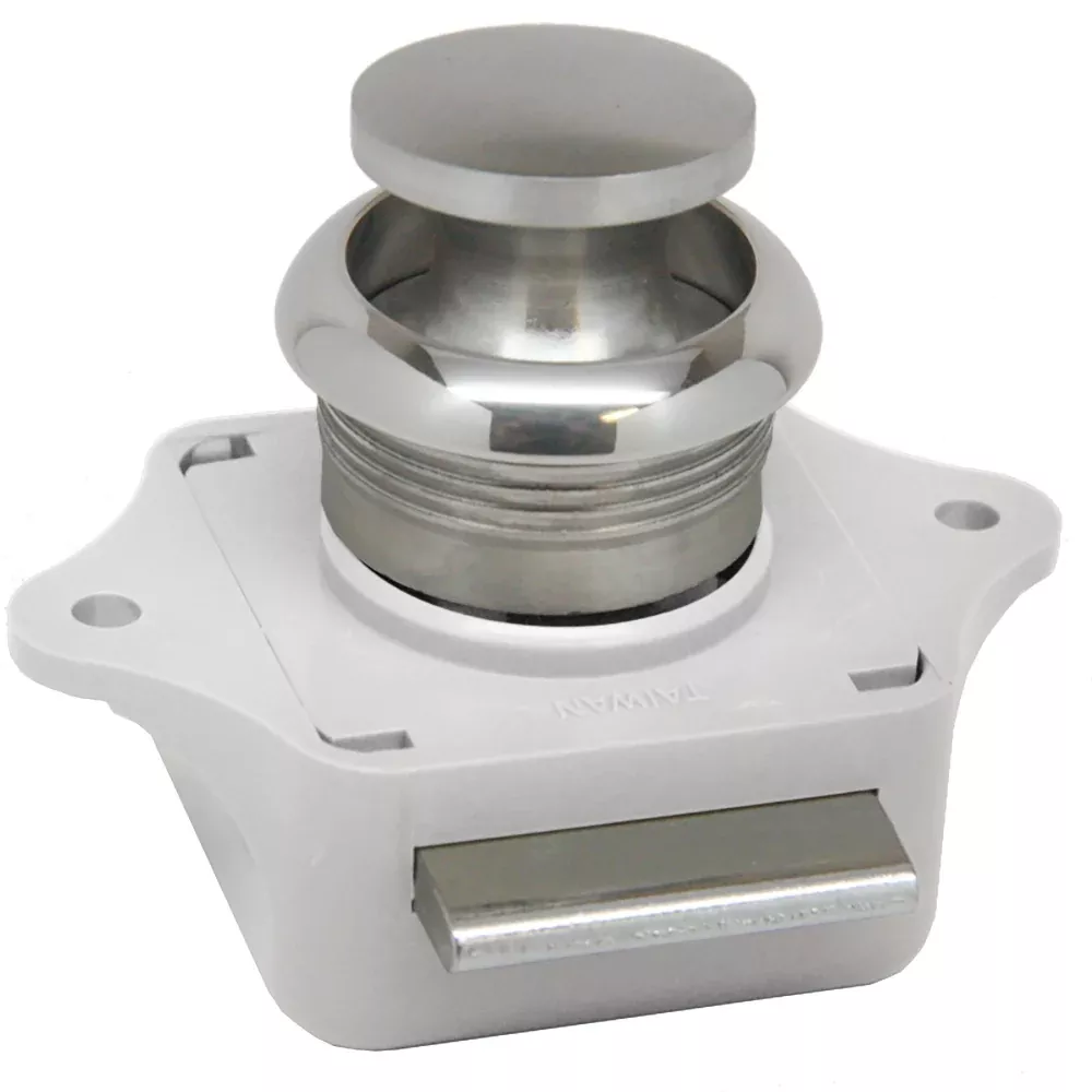 Sea-Dog Push Button Rim Latch - Stainless Steel/Plastic Housing [22530