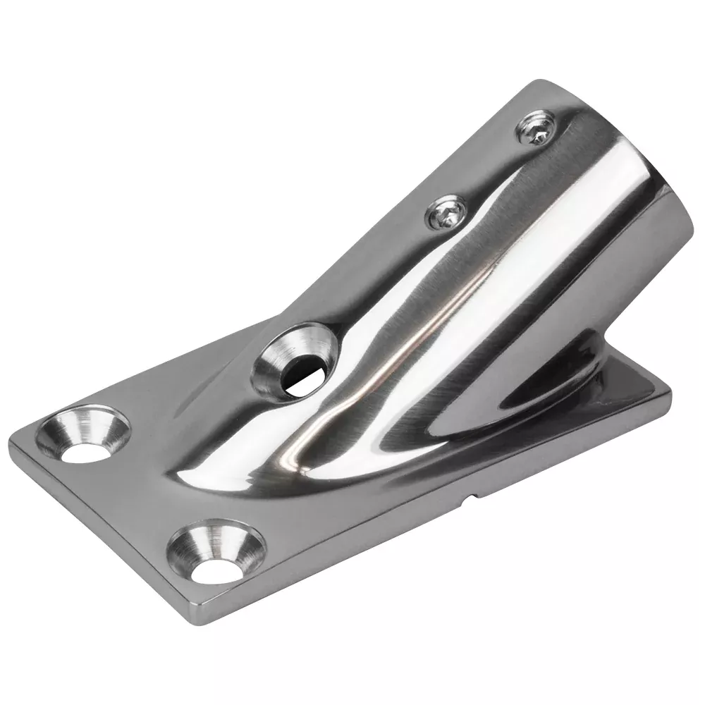 Sea-Dog Rail Base Fitting Rectangular Base 30 316 Stainless Steel - 1-