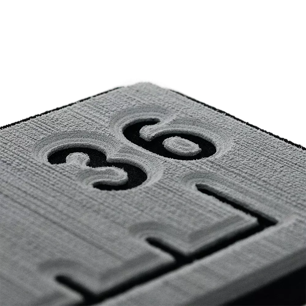 SeaDek 36 Routed Ruler - 6mm - Brushed Texture - Storm Grey/Black [535
