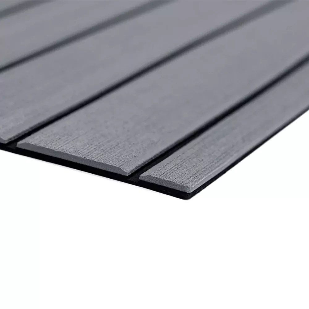 SeaDek 40" x 80" 6mm Teak Full Sheet - Brushed Texture - Storm Grey/Bl