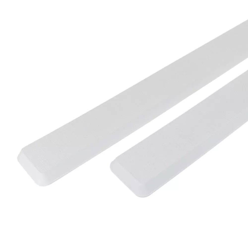 SeaDek Cockpit Coaming Bolster Set (2) - 4" x 39" 20mm Thick - White w