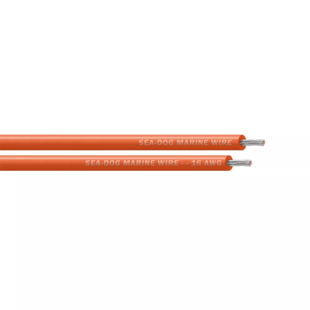 SeaDog 16 AWG Orange Primary Wire 100 8016082