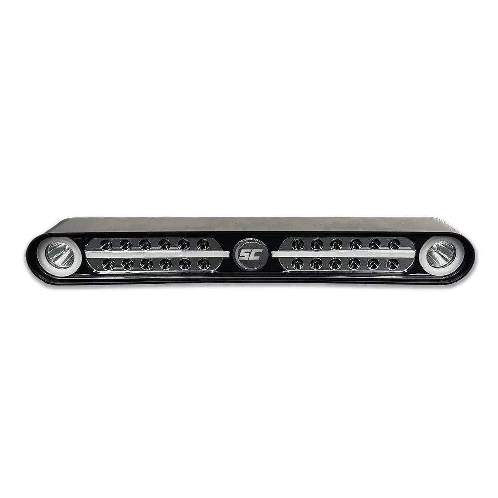 Shadow-Caster Eagle Ray LED Light Bar - Black Housing Dual Optics [SCM