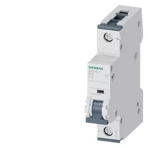 Siemens 5SY4118-7 15 Amp C Curve 1-Pole Supplementary Protector
