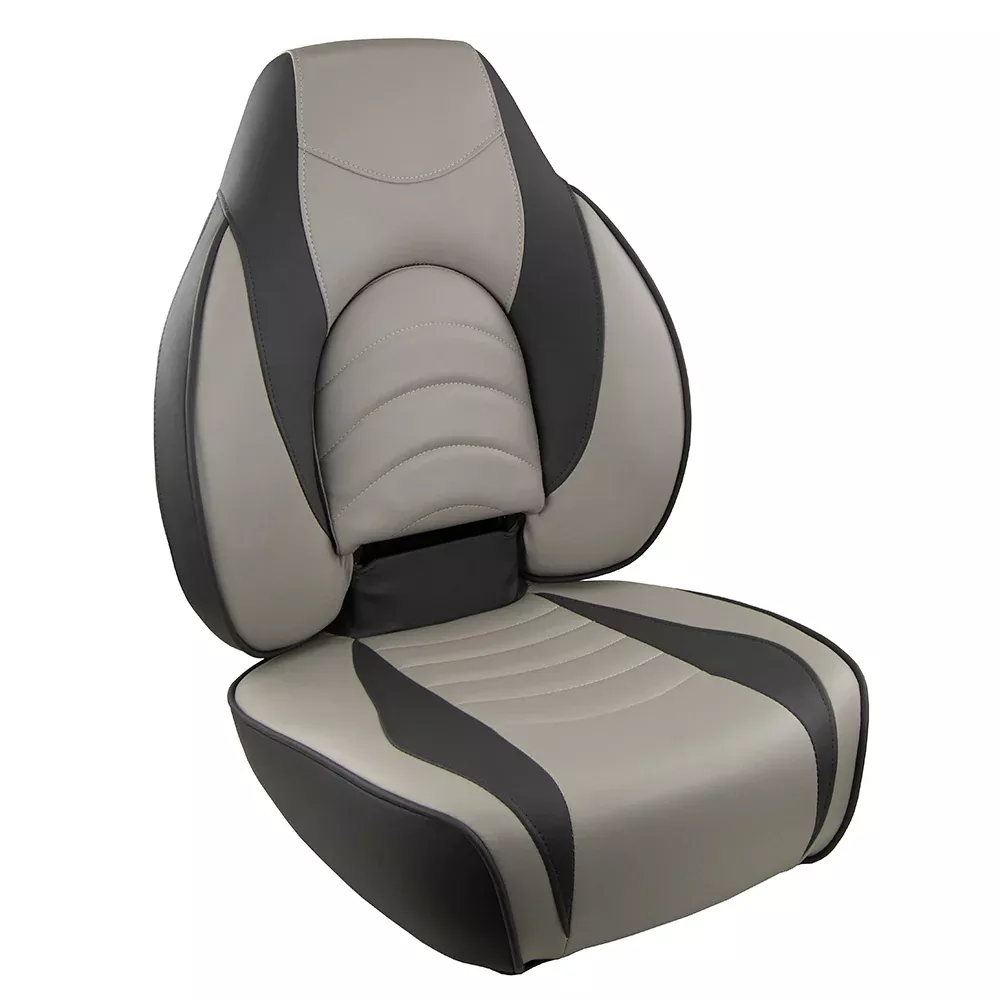 Springfield Fish Pro High Back Folding Seat - Charcoal/Grey [1041634-1