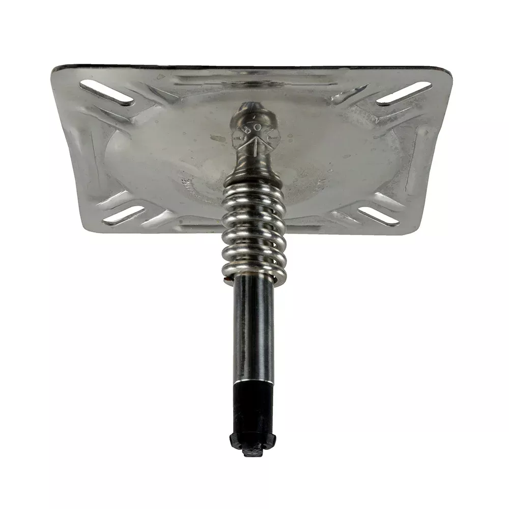 Springfield KingPin 7" x 7" Seat Mount w/Spring - Polished [1614201-PP