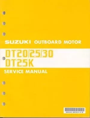 Suzuki - 2-Stroke Service Manual - DT20 / DT25 / DT30 - 99500-96303-01