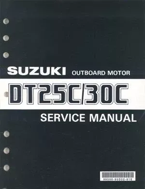 Suzuki - 2-Stroke Service Manual - DT25c / DT30c - 99500-95D02-01E
