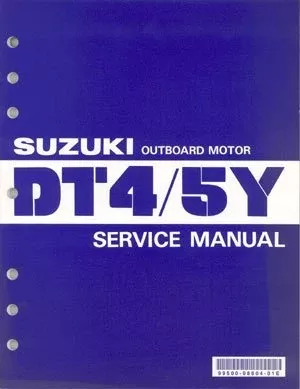 Suzuki - 2-Stroke Service Manual - DT4 (1985 - 1998) / DT5 (1999 - 200