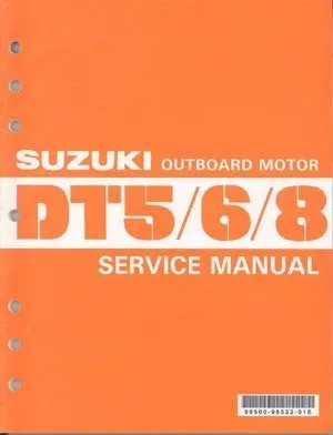 Suzuki - 2-Stroke Service Manual - DT5 (1977 - 1983) / DT6 (1984 - 200