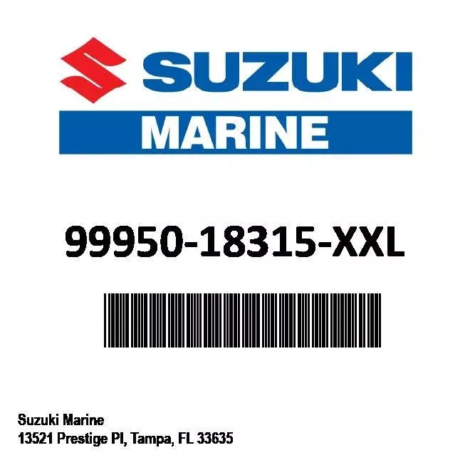 Suzuki - 990a0-18015-xxl - 99950-18315-XXL