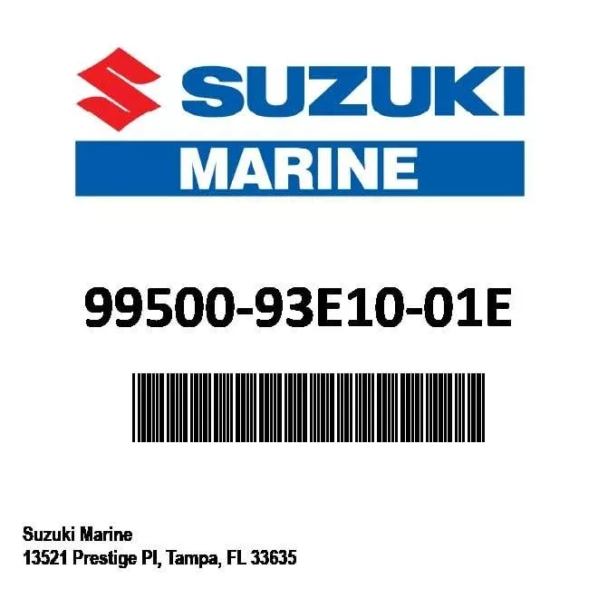 Suzuki - Service manual - 99500-93E10-01E