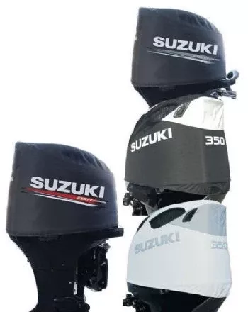 Suzuki - Splash Cover - DF350A (2018 and Newer) - White - 990C0-66004-