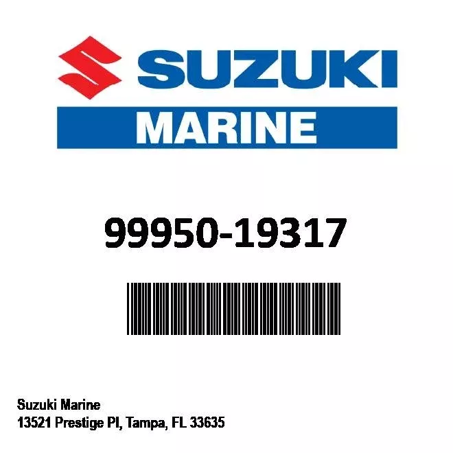 Suzuki - Suz pennants wh - 99950-19317