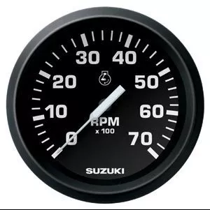 Suzuki - Tachometer - Black - 990C0-80000