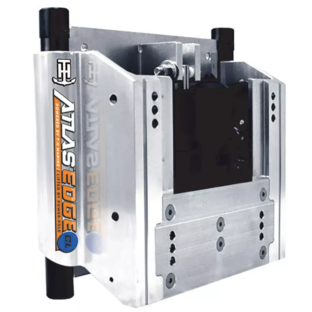 T-H Marine ATLAS EDGE 10" Set Back Hydraulic Jack Plate - Classic - Si
