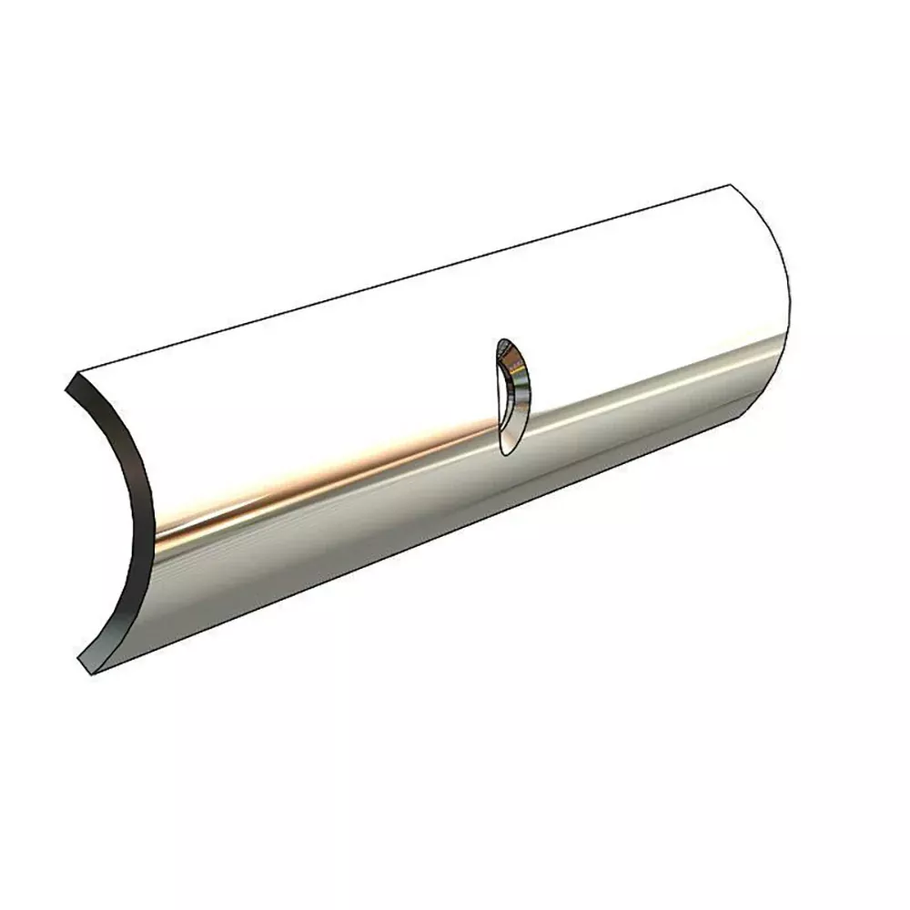 TACO Hollow Back 304 Stainless Steel Rub Rail Insert 3/4" x 6 [S11-451