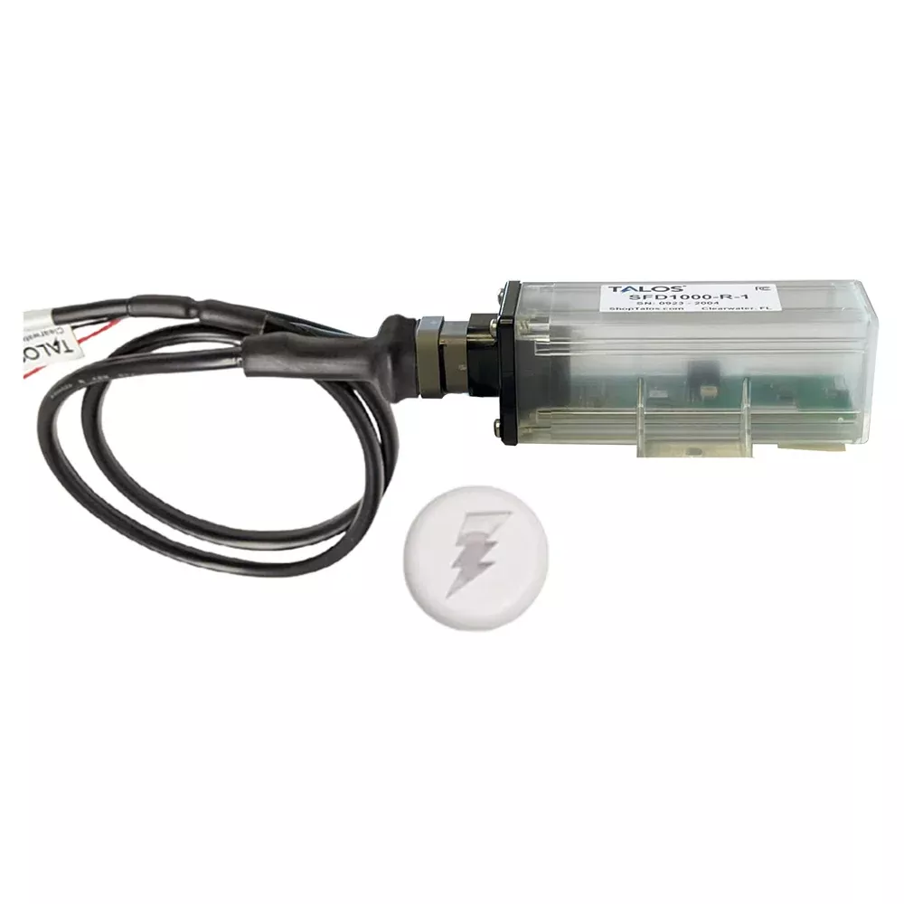 TALOS Remote Housing Lightning Detection System w/10' Cable - White Ro