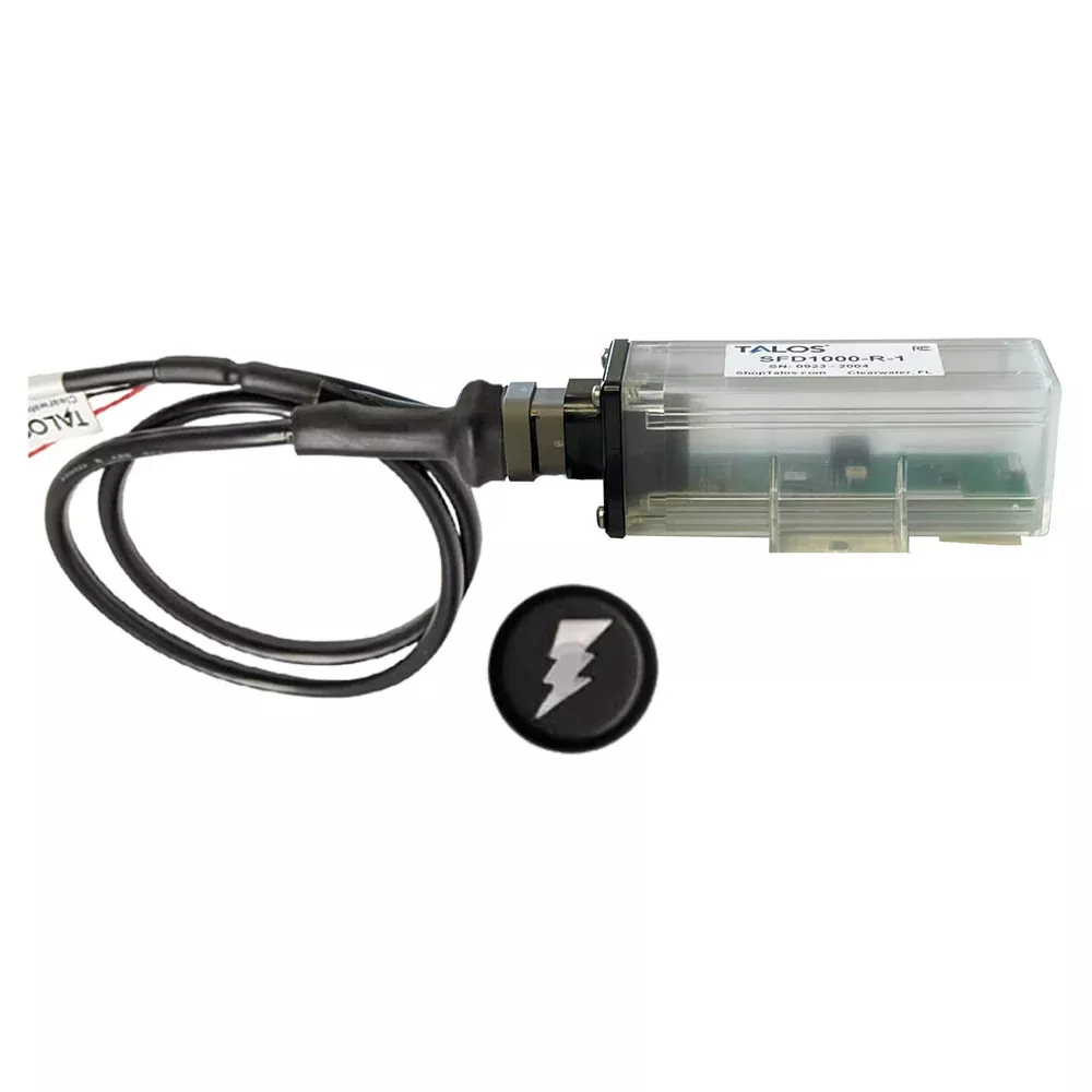 TALOS Remote Housing Lightning Detection System w/3' Cable - Black Rou