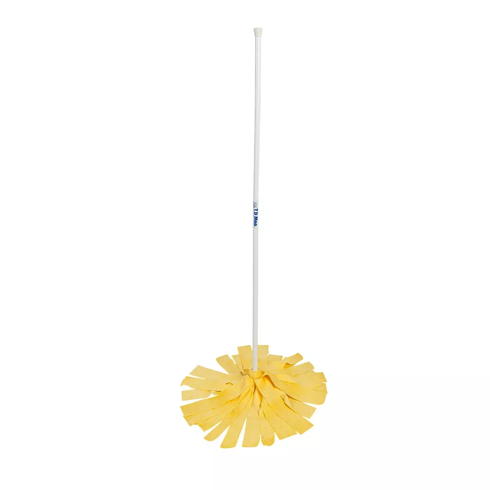TD Mop 4' TD Mop Double White Deluxe - Standard Material [4FTDBLWHT]