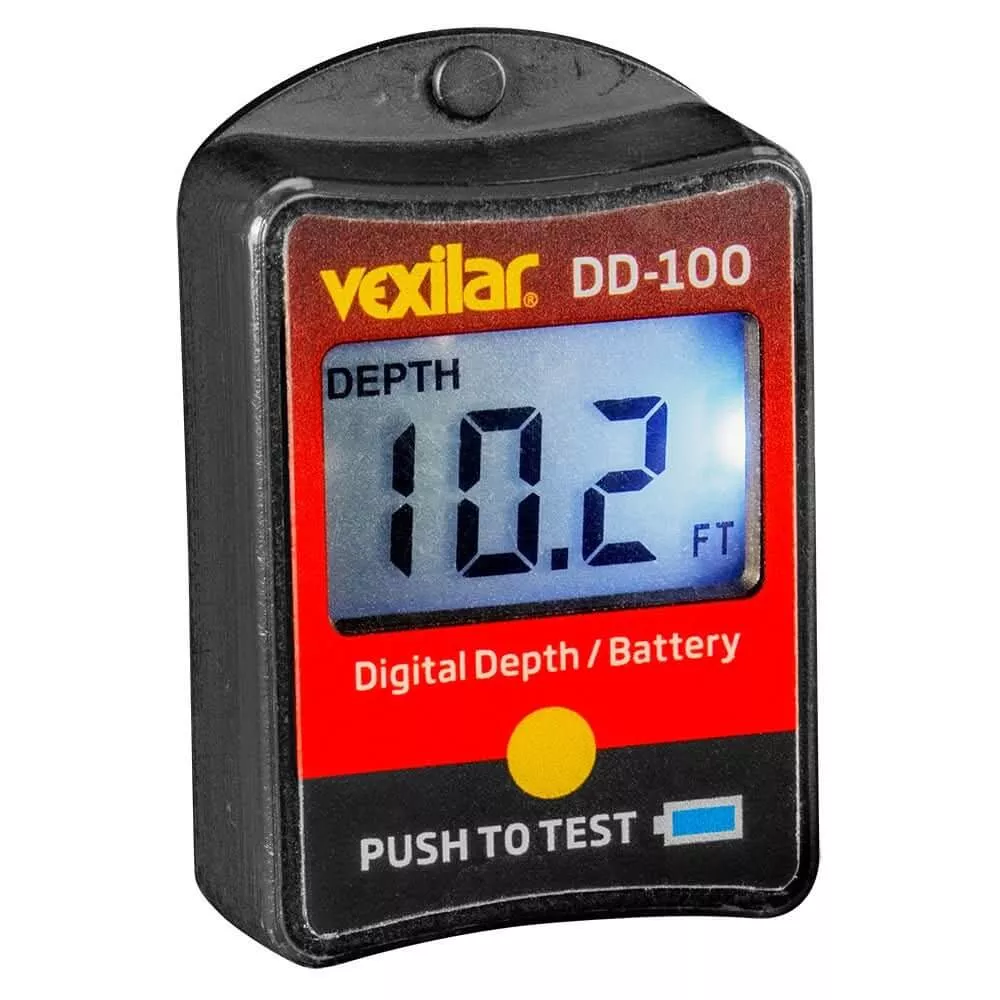 Vexilar Digital Depth & Battery Gauge - DD-100