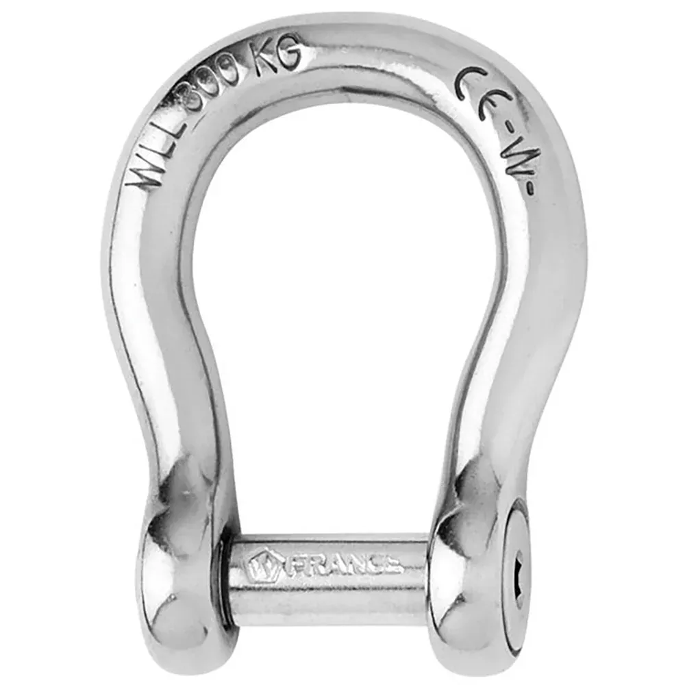 Wichard Self-Locking Allen Head Pin Bow Shackle - 12mm Diameter - 15/3